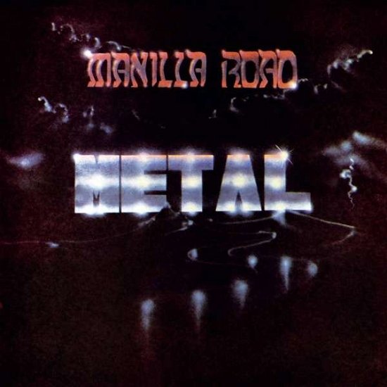 Cover for Manilla Road · Metal (White / Purple Splatter Vinyl) (LP) (2022)