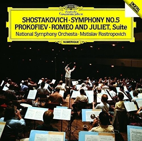 Cover for Mstislav Rostropovich · Shostakovich: Symphony No. 5. Etc. (CD) (2018)