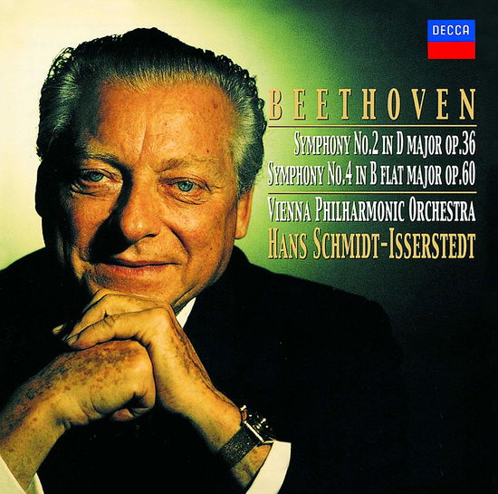 Cover for Hans Schmidt-Isserstedt  · Beethoven: Symphonies Nos.2&amp;4 (CD)