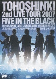 Cover for Tohoshinki · 2nd Live Tour -five in the Black- (MDVD) [Japan Import edition] (2007)