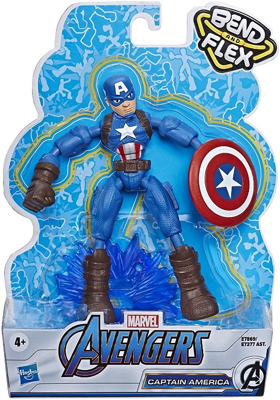 Cover for Hasbro · Avengers - Bend and Flex Captain America (Toys) (2020)