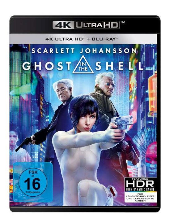 Cover for Scarlett Johansson,pilou Asbæk,takeshi Kitano · Ghost in the Shell (4K Ultra HD) (2017)