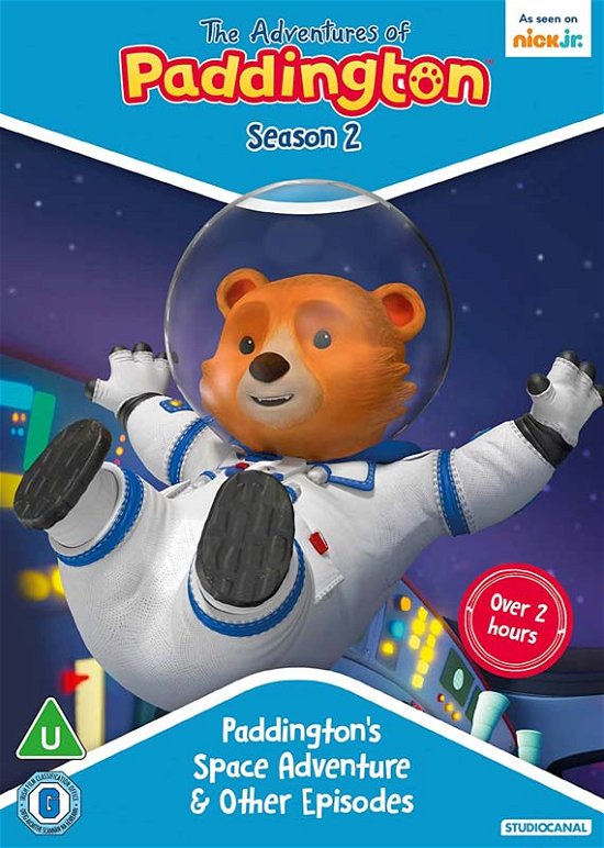 Cover for Adventures of Paddington Space Adventure 2.2 · The Adventures Of Paddington - Paddingtons Space Adventure and Other Episodes (DVD) (2022)