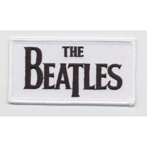 The Beatles Standard Woven Patch: Drop T Logo - The Beatles - Koopwaar - Apple Corps - Accessories - 5055295304888 - 