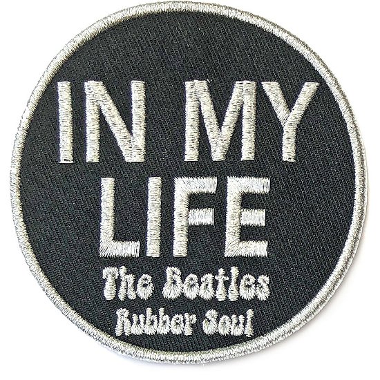 The Beatles Standard Woven Patch: In My Life - The Beatles - Merchandise -  - 5056170691888 - 