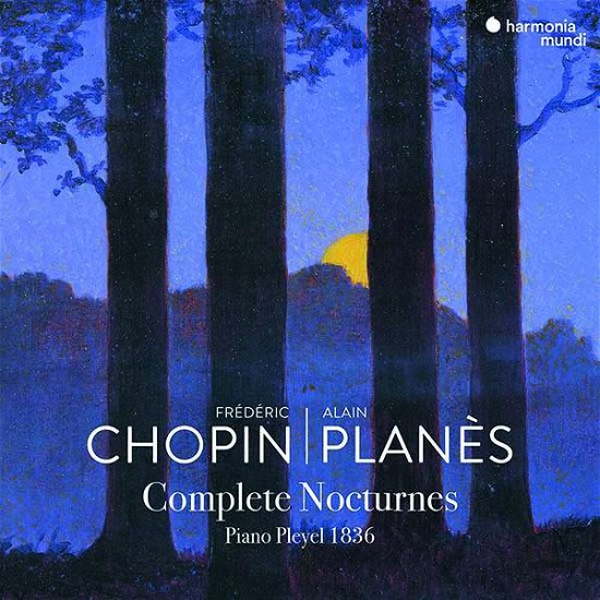 Cover for Alain Planes · Frederic Chopin Complete Nocturnes (CD) (2021)