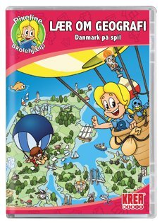 Cover for Krea · Pixeline Lær Om Geografi (PC) (2007)