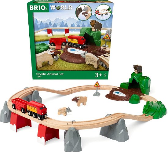 Brio - Nordic Animal Set (33988) - Brio - Merchandise - Brio - 7312350339888 - 