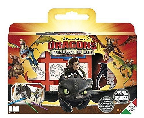 Cover for Valigetta Timbri · Multiprint 7888 - Valigetta Timbri - Dragon Trainer  3 (Toys)