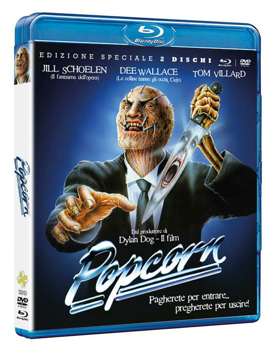 Cover for Popcorn (Slipcase Blu-ray+dvd+ · Popcorn (Slipcase Blu-Ray+Dvd+4 Cards) (Blu-ray) (2022)