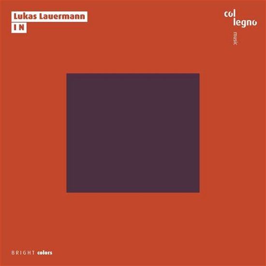 Cover for Lauermann · Lukas Lauermann: I N (CD) (2020)