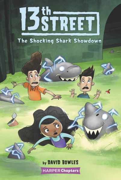 Cover for David Bowles · 13th Street #4: The Shocking Shark Showdown - 13th Street (Pocketbok) (2020)