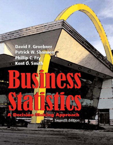 Cover for David F. Groebner · Business Statistics: Decision Making and Student CD  Value Package (Includes Ph Gradeassist Student Access) (Hardcover Book) (2007)