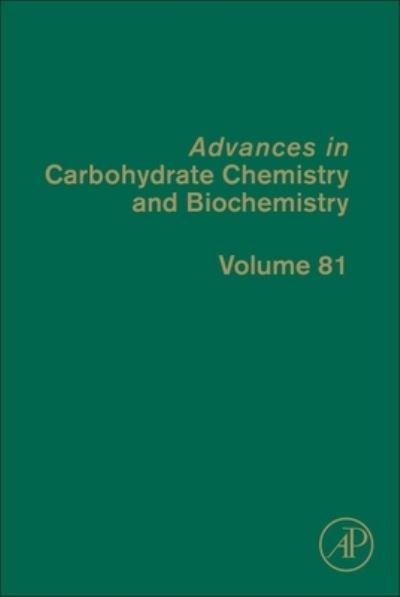 Cover for David C. Baker · Special Volume in Memory of Hidetoshi Yamada Part 1 - Advances in Carbohydrate Chemistry and Biochemistry (Hardcover Book) (2022)