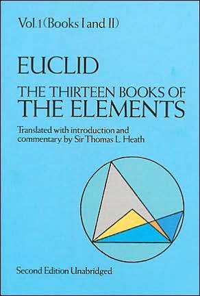 Cover for Euclid Euclid · The Thirteen Books of the Elements, Vol. 1 - Dover Books on Mathema 1.4tics (Paperback Bog) [2 Revised edition] (2000)