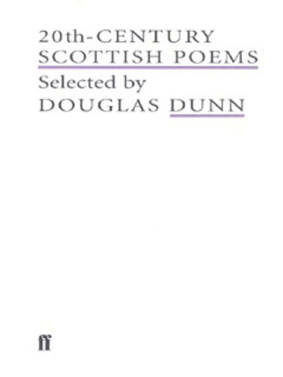 Cover for Douglas Dunn · 20th-Century Scottish Poems (Paperback Book) [Poet to Poet edition] (2000)