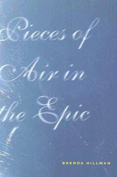 Cover for Brenda Hillman · Pieces of Air in the Epic (Paperback Book) (2007)