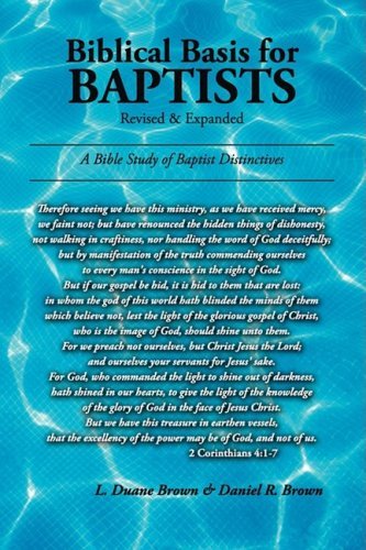 Cover for Daniel R. Brown · Biblical Basis for Baptists (Paperback Book) (2009)