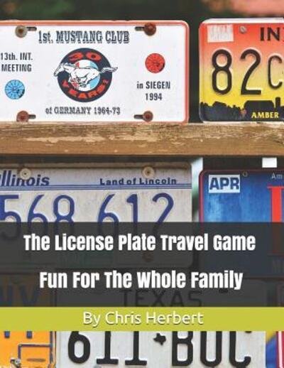 Cover for Chris Herbert · The License Plate Travel Game (Paperback Book) (2019)