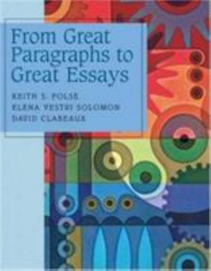 Cover for Keith Folse · Great Paragraphys to Great Essays (Paperback Book) (2006)