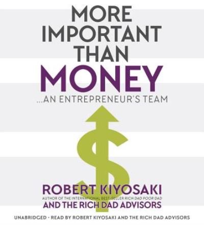 Cover for Robert T. Kiyosaki · More Important Than Money (Lydbok (CD)) (2018)