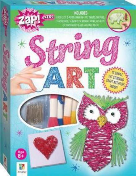 Zap! Extra String Art - Zap! Extra - Hinkler Pty Ltd - Kirjat - Hinkler Books - 9781488931888 - perjantai 1. syyskuuta 2017