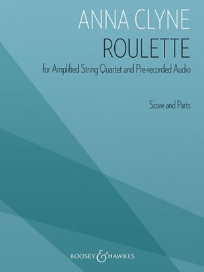 Cover for Anna Clyne · Roulette (Paperback Book) (2019)