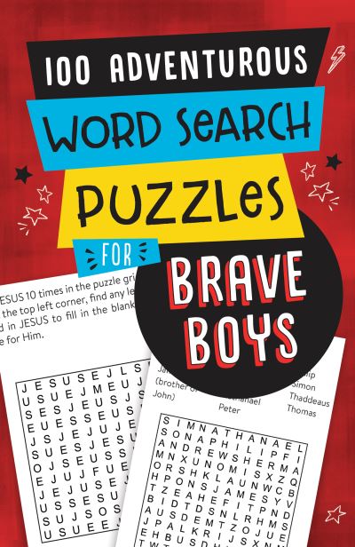 Cover for Compiled By Barbour Staff · 100 Adventurous Word Search Puzzles for Brave Boys (Paperback Book) (2021)