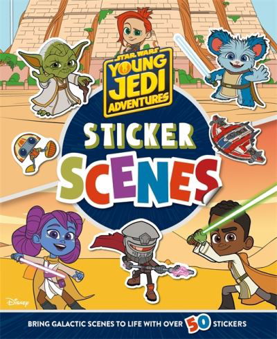 Cover for Walt Disney · Star Wars Jedi Adventures: Sticker Scenes - With over 50 stickers! (Paperback Book) (2024)