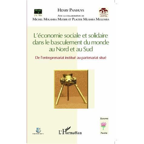 Cover for Henry Panhuys · L'économie sociale et solidaire dans le basculement du monde (Paperback Book) (2020)