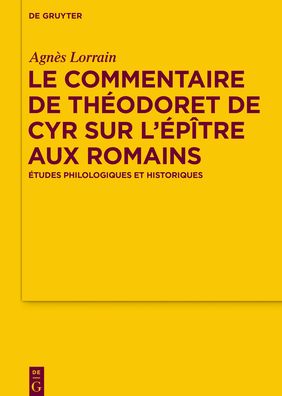 Cover for Lorrain · Le Commentaire de Théodoret de (Buch) (2018)