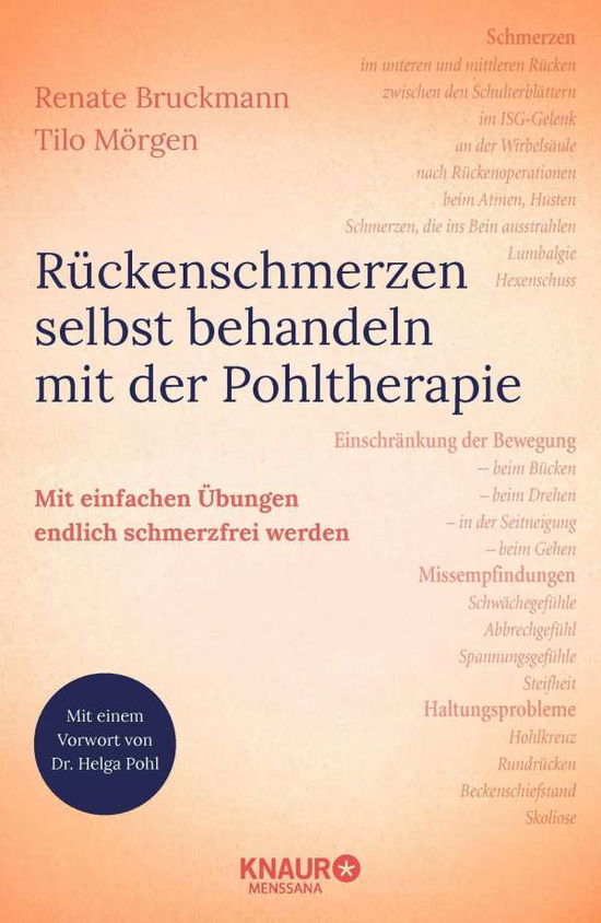 Rückenschmerzen selbst behandeln mit der Pohltherapie - Renate Bruckmann - Books - Knaur MensSana HC - 9783426658888 - August 20, 2021