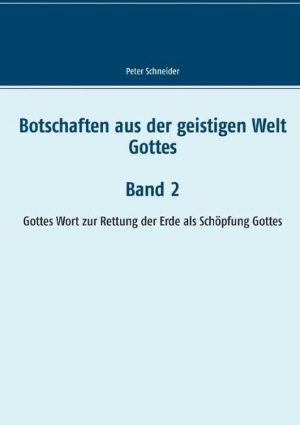 Cover for Schneider · Botschaften aus der geistigen (Bog) (2018)