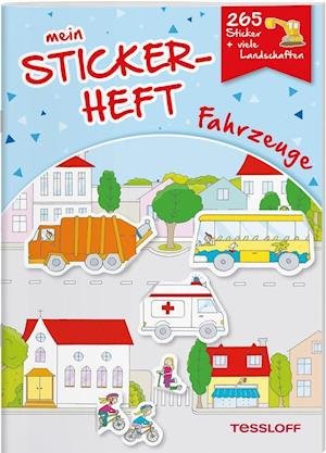 Cover for Elisabeth Kiefmann · Mein Stickerheft. Fahrzeuge (Taschenbuch) (2022)
