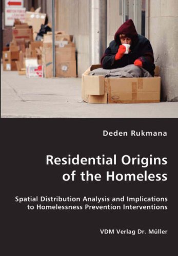 Cover for Deden Rukmana · Residential Origins of the Homeless (Paperback Bog) (2008)