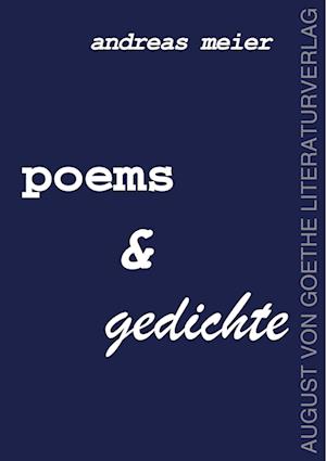 Cover for Andreas Meier · Poems &amp; Gedichte (Book) (2024)