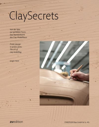 Cover for Clay Secrets: From concept to perfect form: The art of clay modelling (Hardcover Book) (2023)