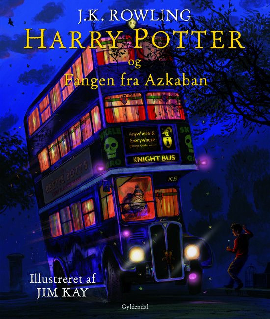 Cover for J. K. Rowling · Harry Potter Illustreret: Harry Potter illustreret 3 - Harry Potter og fangen fra Azkaban (Bound Book) [7e uitgave] (2017)