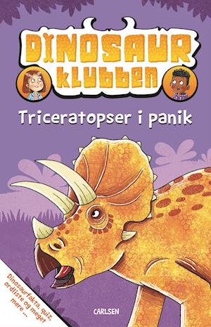 Cover for Rex Stone · Dinosaurklubben: Dinosaurklubben (2): Triceratopser i panik (Inbunden Bok) [1:a utgåva] (2023)