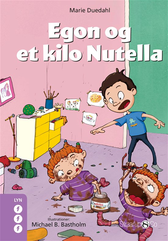 Cover for Marie Duedahl · Lyn: Egon og et kilo nutella (Innbunden bok) [1. utgave] (2022)
