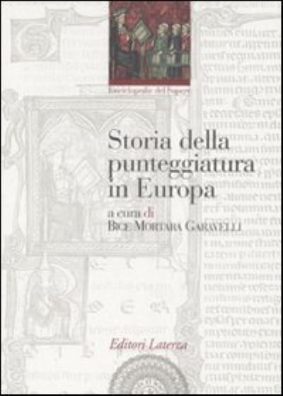 Cover for Vv Aa · Storia della punteggiatura in Europa (Hardcover Book) (2015)