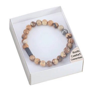 Crystal Bracelet - Picture Jasper - Lo Scarabeo - Merchandise - Lo Scarabeo - 9788865278888 - 4 augusti 2023