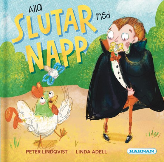 Cover for Peter Lindqvist · Alla slutar med napp (Landkarten) (2023)