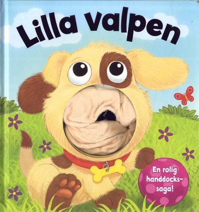 Cover for Malin Barthelson · En rolig handdockssaga: Lilla Valpen (Board book) (2020)