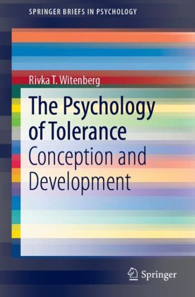 Cover for Witenberg · The Psychology of Tolerance (Book) [1st ed. 2019 edition] (2019)