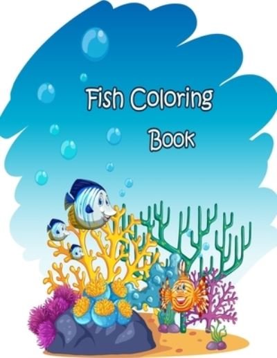 Cover for Ouchix Samba · Fish Coloring Book (Paperback Bog) (2020)