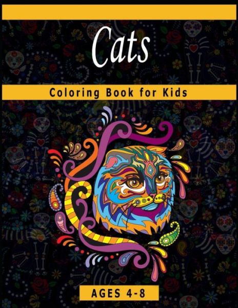 Cover for Slim Cousins · Cats Coloring Book for Kids Ages 4-8 (Paperback Book) (2020)