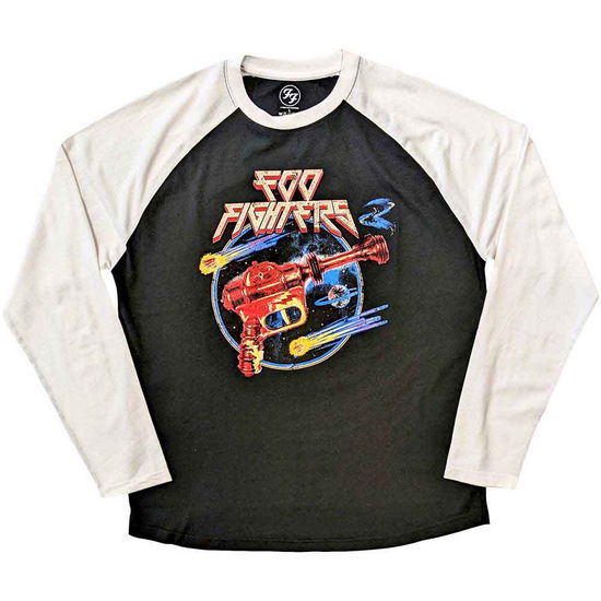 Cover for Foo Fighters · Foo Fighters Unisex Raglan T-Shirt: Ray Gun (Ex-Tour) (T-shirt)