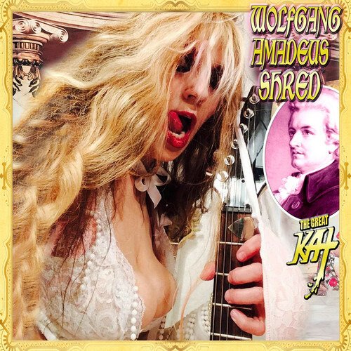 Cover for Great Kat · Wolfgang Amadeus Shred (CD) (2022)