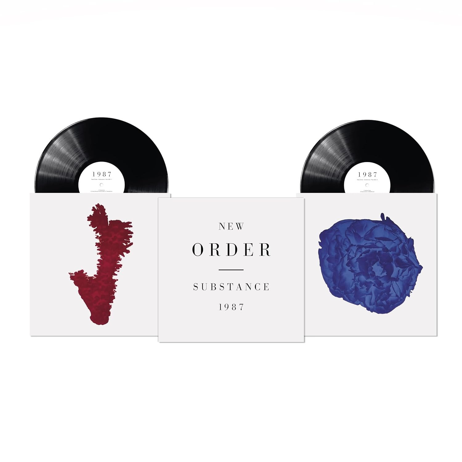New Order · Substance 1987 (LP) [Limited Red & Blue Vinyl edition 